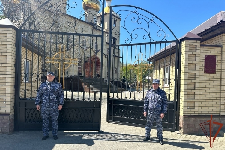 На Северном Кавказе при участии Росгвардии обеспечен правопорядок на праздновании Пасхи