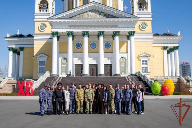 Росгвардия принимает участие в мероприятиях, приуроченных ко Дню Победы на Урале