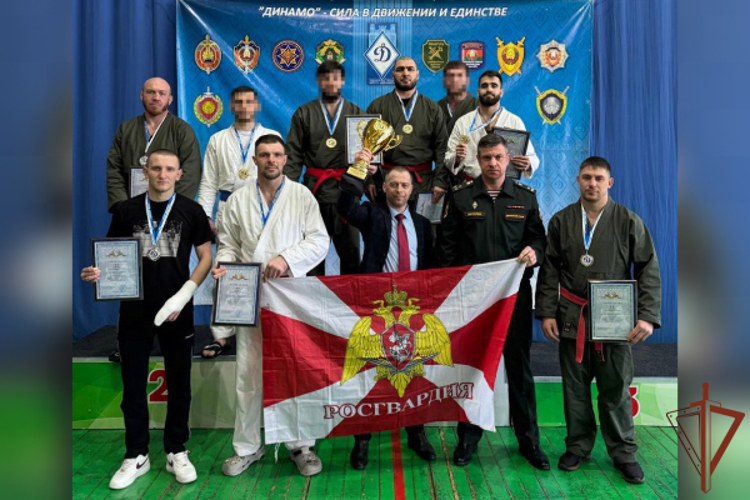 Спортсмены Росгвардии завоевали первое место на Международном чемпионате «Динамо» по рукопашному бою