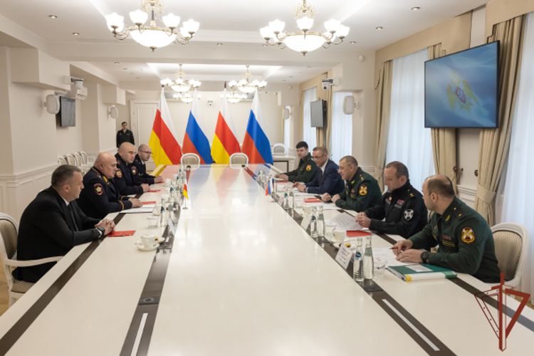 Подписано Соглашение о сотрудничестве между Росгвардией и МВД Республики Южная Осетия