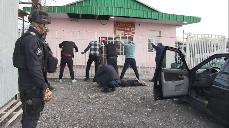 В Саратовской области при силовой поддержке спецназа Росгвардии задержаны подозреваемые в организации незаконной миграции (видео)
