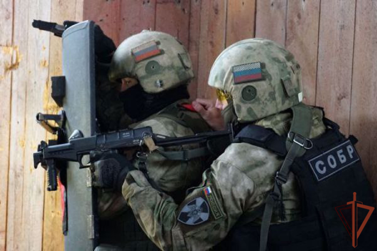 В Ульяновске при силовой поддержке СОБР Росгвардии задержаны подозреваемые в похищении человека