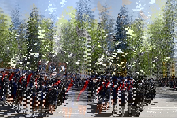 Прощание со Знаменем. Фотоальбом
