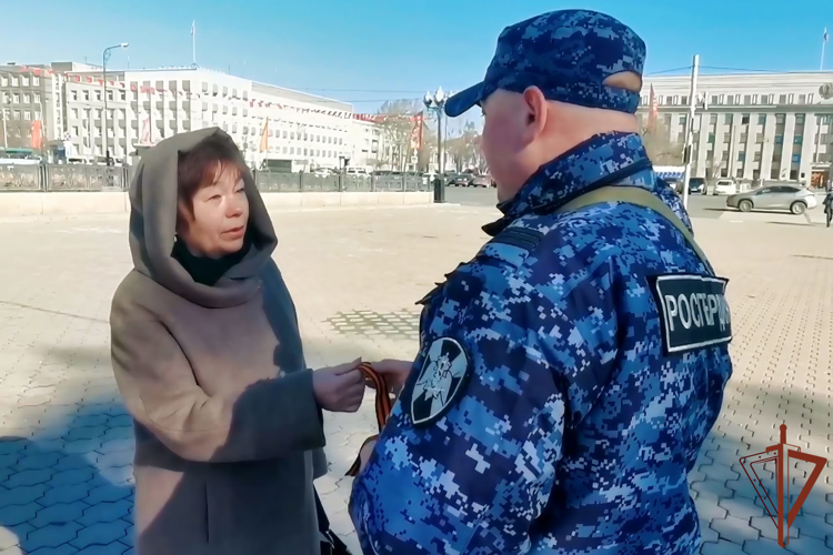 Патриотические мероприятия с участием Росгвардии продолжаются в Сибири