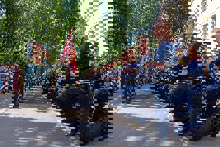 Прощание со Знаменем. Фотоальбом