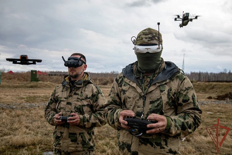 В Восточном округе Росгвардии прошли соревнования операторов дронов 