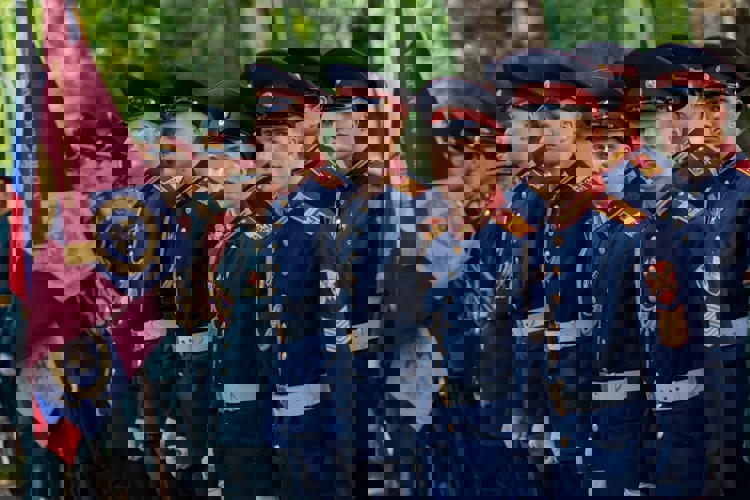 Прощание со Знаменем. Фотоальбом