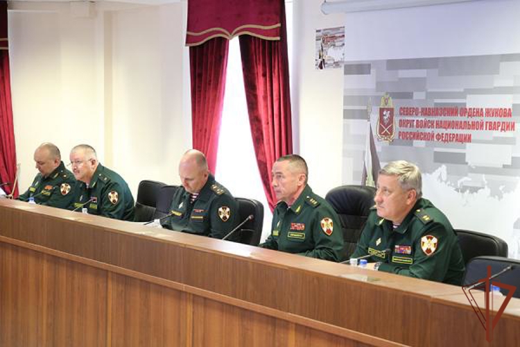 В Северо-Кавказском округе Росгвардии прошло оперативное совещание
