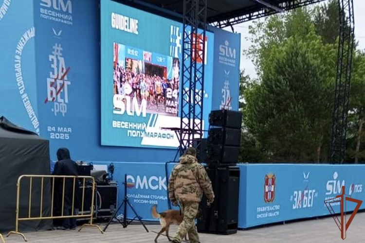 Росгвардия обеспечила безопасность Всероссийского полумарафона «ЗаБег.РФ» в регионах Сибири