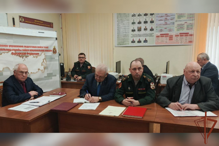 Ветераны Росгвардии обсудили итоги участия в мероприятиях, приуроченных ко Дню Победы в Великой Отечественной войне