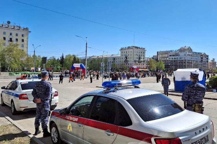 Росгвардия обеспечила безопасность Праздника Весны и Труда на территории Сибири