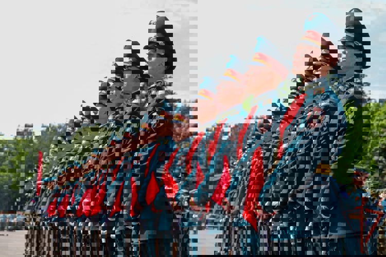Отдельная дивизия оперативного назначения имени Ф.Э. Дзержинского отмечает 101 год со дня образования (видео)