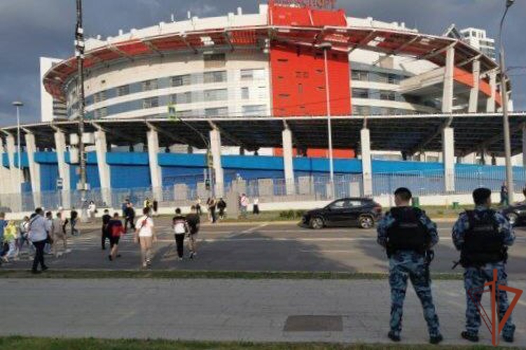 Росгвардия обеспечила безопасность в ходе баскетбольного матча в Москве