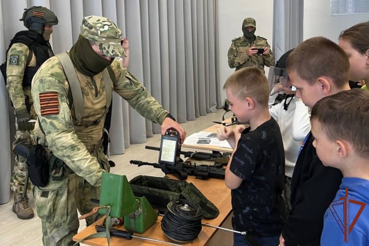 «Каникулы с Росгвардией» проходят в Курской области