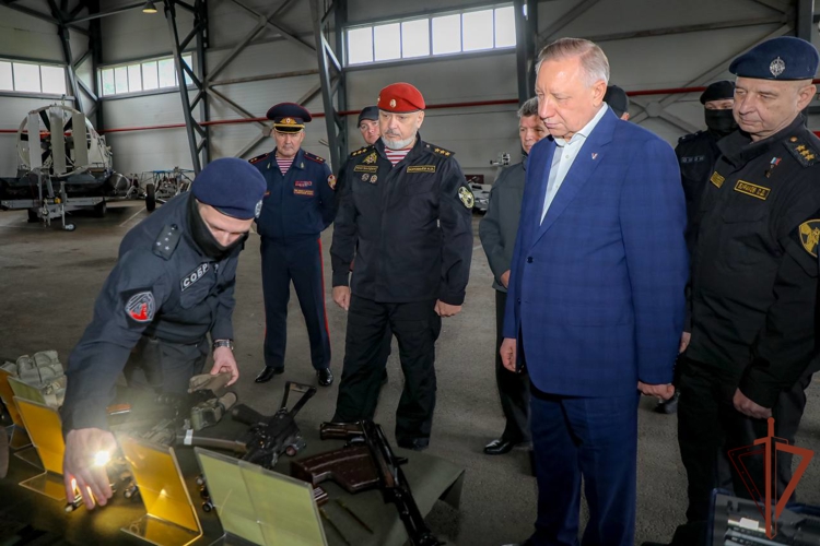 Росгвардии передали скоростные катера в Санкт-Петербурге (видео)