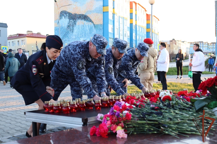На Дальнем Востоке росгвардейцы приняли участие в мероприятиях, посвященных Дню памяти и скорби