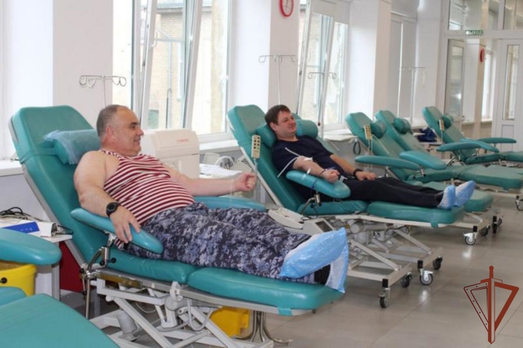 Росгвардейцы на Южном Урале приняли участие в мероприятии к Всемирном дне донора крови 