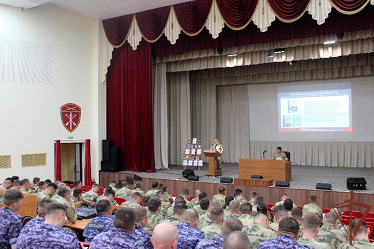 Учебный сбор с офицерами военно-политической работы завершился в Южном округе Росгвардии