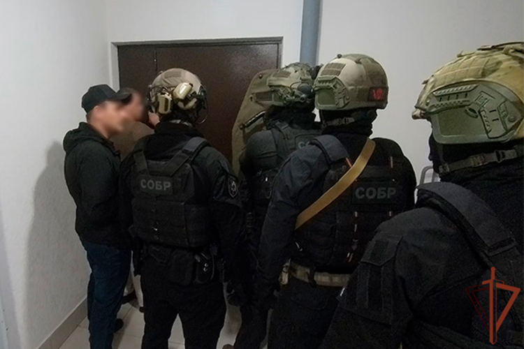 Подозреваемый в грабеже на юго-западе Москвы задержан при содействии СОБР Росгвардии (видео)