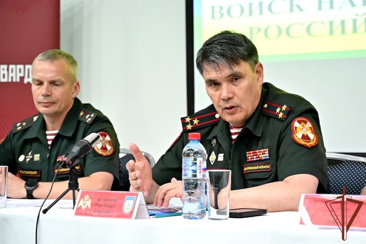 В Иркутской области в преддверии старта Всероссийского чемпионата Росгвардии состоялась пресс-конференция
