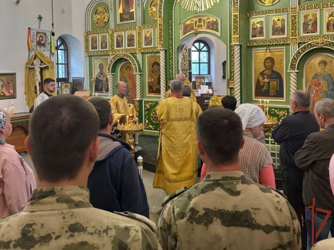 Росгвардейцы на Урале отметили День Крещения Руси