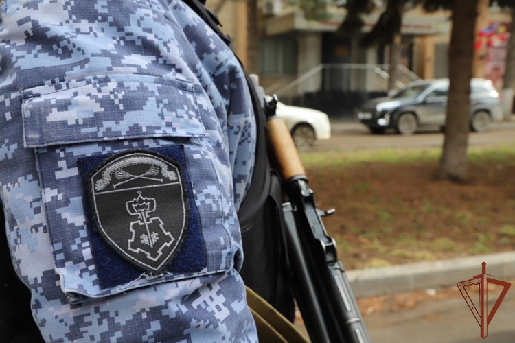 Сотрудники Росгвардии задержали вооруженного злоумышленника в Тульской области