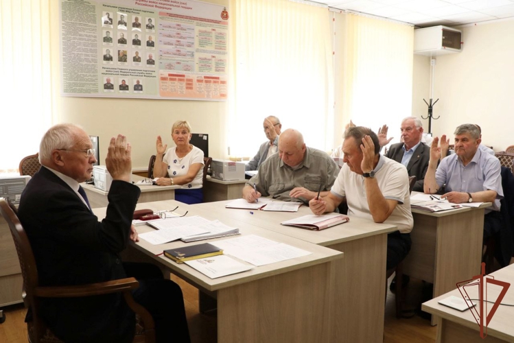 Ветераны войск правопорядка подвели итоги работы за первое полугодие 2025 года