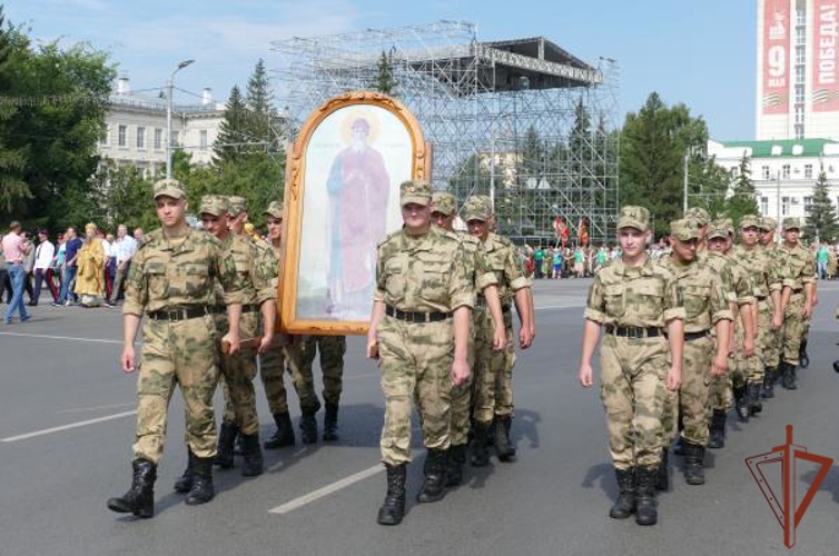 В регионах Сибири отметили День памяти небесного покровителя Росгвардии – святого князя Владимира