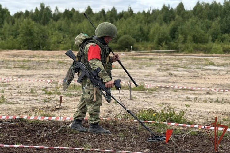 Конкурс полевой выучки инженерных подразделений Росгвардии завершился в Республике Коми