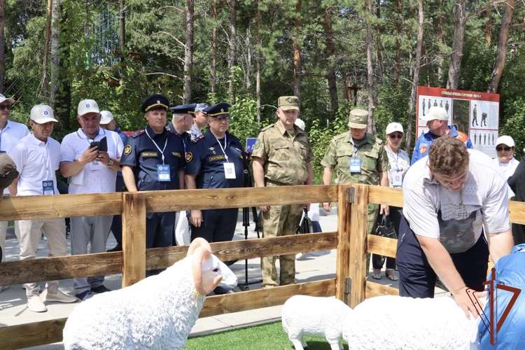 В Благовещенске Росгвардия приняла участие в учении по ликвидации очага опасного заболевания животных