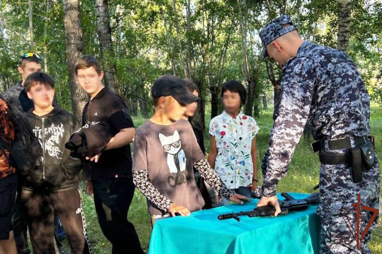 Летняя акция «Каникулы с Росгвардией» продолжается в Восточном округе