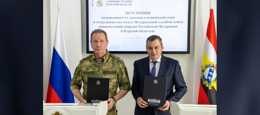 Директор Росгвардии Герой России генерал армии Виктор Золотов совершил рабочую поездку в Курскую область (видео)