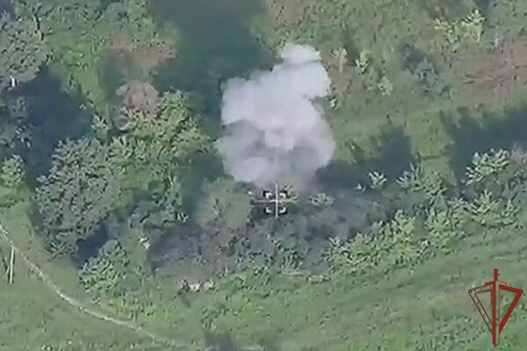 Росгвардейцы поразили опорные пункты ВСУ в Сумской области (видео)