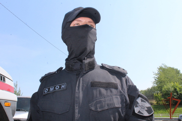 Росгвардейцы обеспечили безопасность хоккейного матча в Череповце