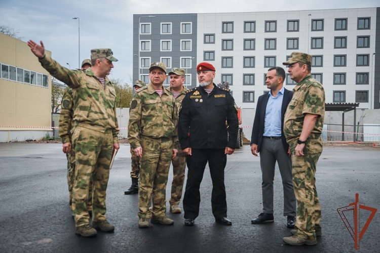 Генерал-полковник Алексей Воробьёв посетил с рабочей поездкой Военную академию Росгвардии