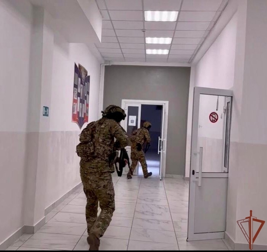 На Северном Кавказе росгвардейцы отработали действия по обеспечению безопасности избирательных участков
