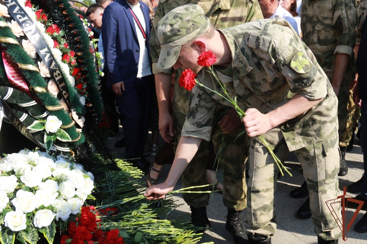 В Северной Осетии росгвардейцы приняли участие в трехдневной вахте памяти