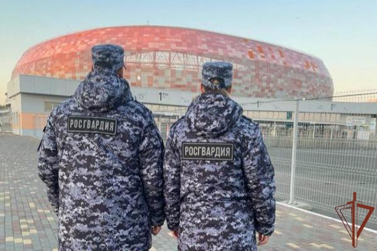 Росгвардейцы обеспечили безопасность матча Кубка России по футболу в Мордовии
