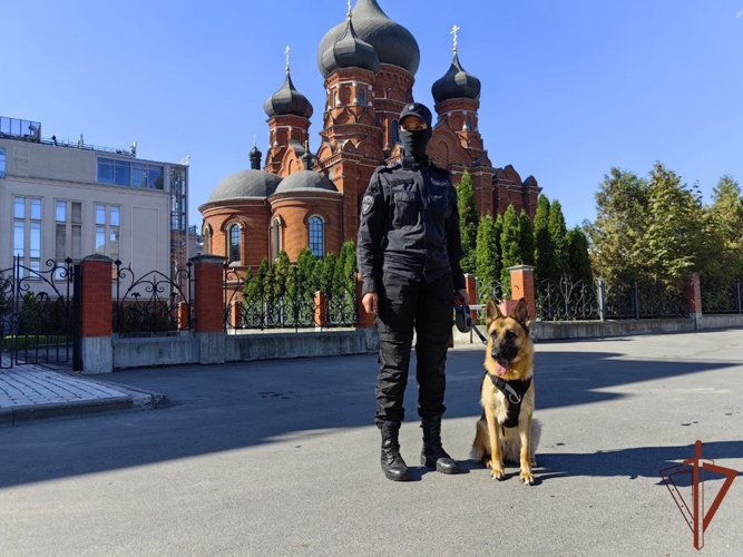Росгвардия приняла участие в обеспечении безопасности мероприятий в День города Тулы