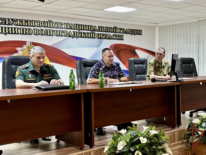 Завершился сбор с руководителями подразделений информационного сопровождения Южного округа Росгвардии