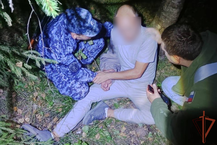 Росгвардейцы пришли на помощь мужчине, заблудившемуся в лесу в Калужской области (видео)