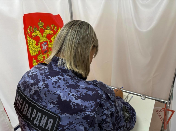 Росгвардейцы обеспечили безопасность в период проведения выборов на Дальнем Востоке