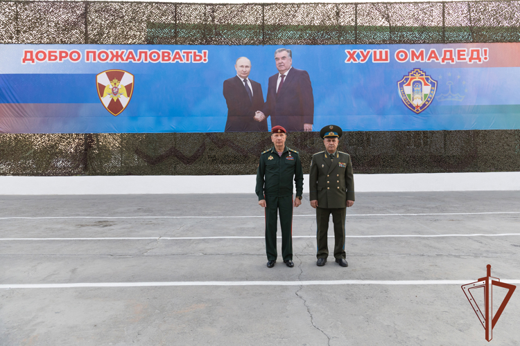 Подписано Соглашение о сотрудничестве между Федеральной службой войск национальной гвардии Российской Федерации и Национальной гвардией Республики Таджикистан