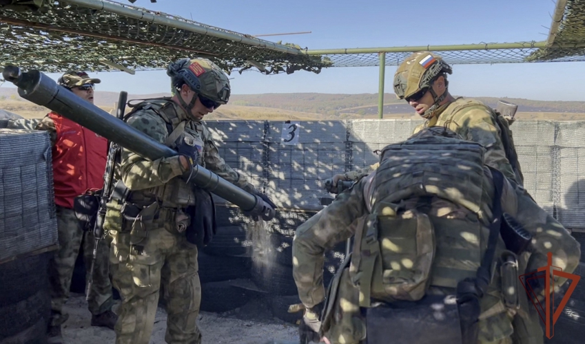 В Саратовском военном ордена Жукова Краснознаменном институте войск национальной гвардии состоялся турнир по пауэртлону (видео)