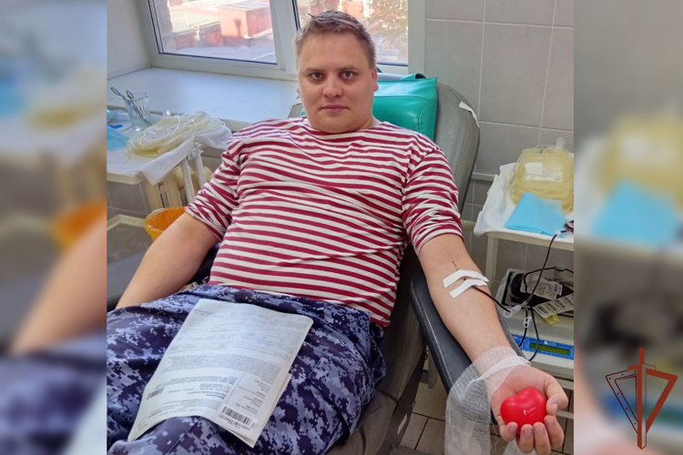 Донорская акция Росгвардии «От сердца к сердцу» продолжается на Урале