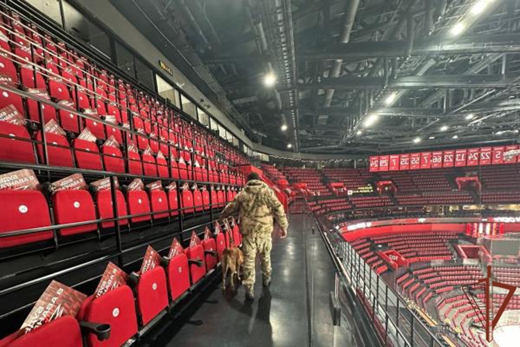 Правопорядок на хоккейных матчах чемпионата КХЛ в Омске обеспечила Росгвардия