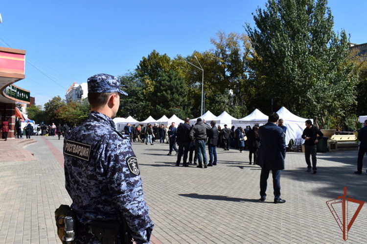 В Дагестане росгвардейцы обеспечили безопасность международного форума