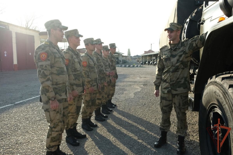 Курсанты Военной академии Росгвардии прошли стажировку в Дагестане