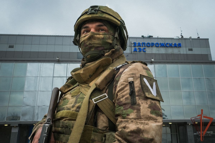 Росгвардия обеспечила безопасную ротацию миссии МАГАТЭ на Запорожской АЭС