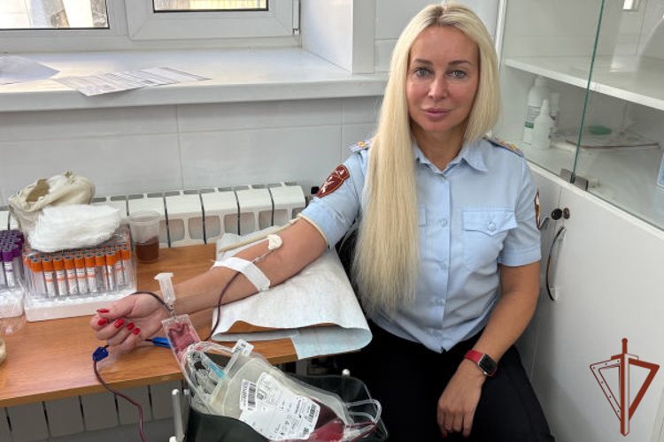 Акцию «От сердца к сердцу» поддержали сотрудники Росгвардии в Ульяновске